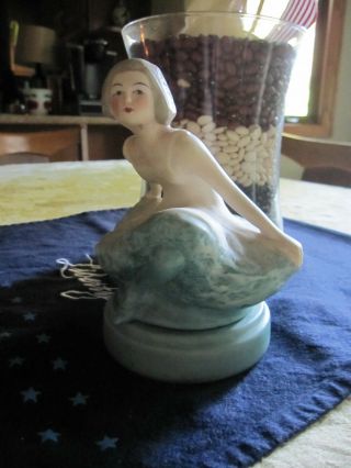Vintage Fulper Pottery " Ballerina " Perfume Lamp 6 1/2 " Orig.  1920s?