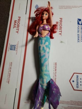 11 " Mattel Disney Ariel Little Mermaid Doll Swimsuit Princess Vintage 1997