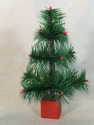 Dollhouse Miniature Christmas Tree 1:12 Scale Holiday Decoration
