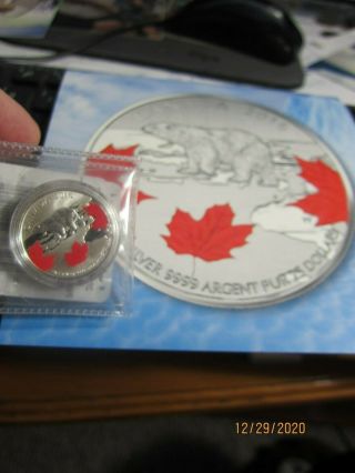 Variety Of $25 Silver Coin And Card -.  9999 Silver Coin With Display - Great Gift