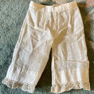Gorgeous Antique Cotton Pantaloons For French / German Bisque Doll