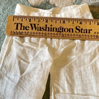 Gorgeous Antique Cotton Pantaloons For French / German Bisque Doll 2