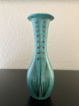 Gustavsberg Argenta 8.  5” Lily Of The Valley Vase