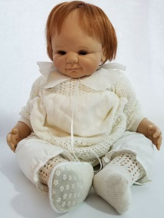 Vtg 1994 Shelia Michael Hannah Baby Doll Girl Reborn Rebirth Soft Cloth Body