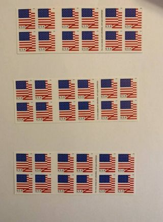 100 Usps Us Flag Forever Stamps 2018