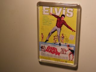 Elvis Presley Girl Happy Film Poster Fridge Magnet
