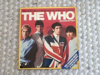 1982 The Who - Maximum R&b - A Visual History Book Eel Pie Publishing