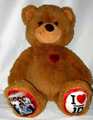 18 " Brown Build - A - Bear I Love 1d Collectible Teddy Bear