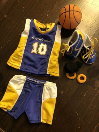 American Girl Doll Basketball Uniform