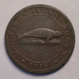 1815 Lower Canada Magdalen Island One Penny Token Km - Tn1 Lc - 1 4318
