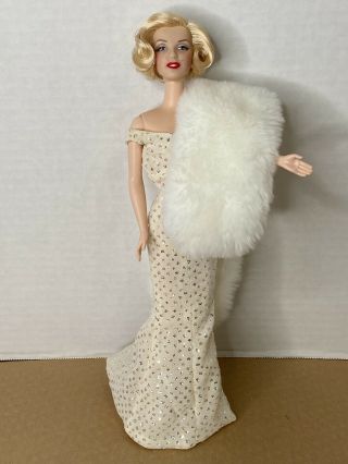 Marilyn Monroe Barbie,  Timeless Treasures Flesh Color Gown 1966 Stamped No Shoes