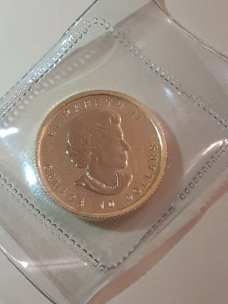 2012 Canada 1/4 Oz Gold $10 War Of 1812 Proof Coin.  9999 Pur