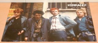Sex Pistols Poster Punk Rock 77 Memorabilia Sid Vicious Johnny Rotten