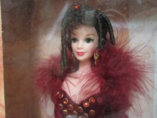 Nrfb 1994barbie Doll As Scarlett O’hara In Red Dress,  12815