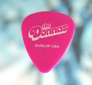 The Donnas // Allison Robertson Tour Guitar Pick // Pink/white Dunlop Usa