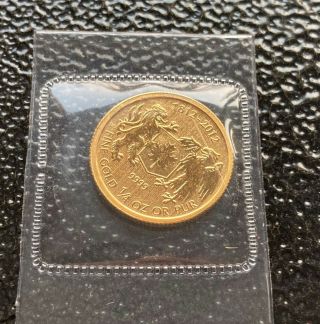 2012 Canada 1/4 Oz Gold $10 War Of 1812 Proof Coin.  9999 Pur