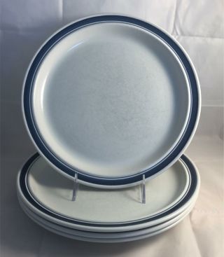 Set Of 4 Royal Doulton Biscay 10 3/8 " Dinner Plates