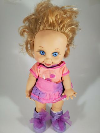 Vtg Galoob Baby Face So Playful Beth Doll 1990 Smell Haircut Needs Cleaning