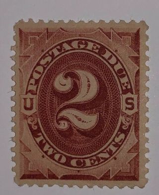 Travelstamps: 1891 Us Stamp Scott J23,  Og,  Mnh,  Postage Due,  2 Cents