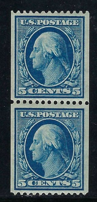 B&d: U.  S.  Scott 347 (altered Into 351) Wash - Frank Coil Pair Mnh - - For Reference
