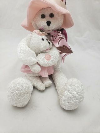 Chantilly Lane Musical 22 " Bear,  Mommy & Me Baby Girl Duet Singing " Be My Baby "