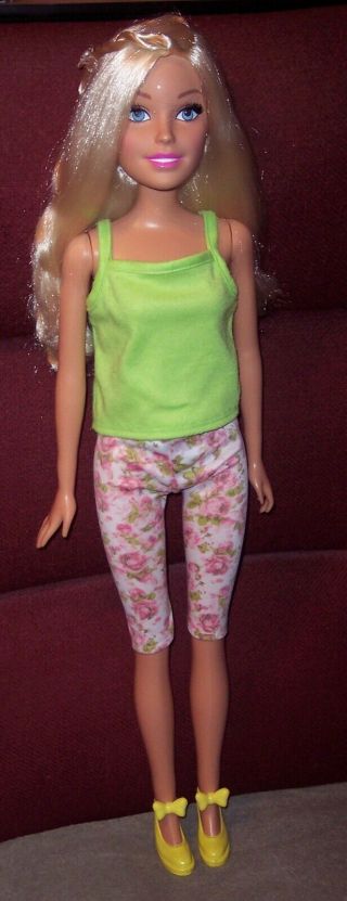 Barbie Best Fashion Friend 28 Inch Doll 2013 Mattel Blonde Large Doll Vguc