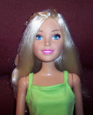 Barbie Best Fashion Friend 28 Inch Doll 2013 Mattel Blonde Large Doll VGUC 2