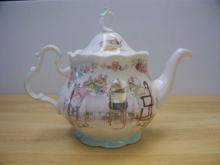 Royal Doulton Brambly Hedge Teapot 1985,  Full - Size