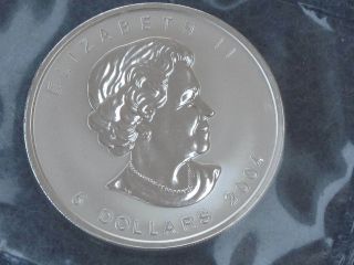 2004 Canada Maple Leaf Aries Zodiac Privy Mark Specimen Reverse Proof Silver 2