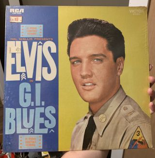 Elvis Presley - Gi Blues Lp - Vinyl Record Album - In Plastic