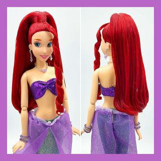 Disney Store Articulated Princess Ariel Doll My Little Mermaid