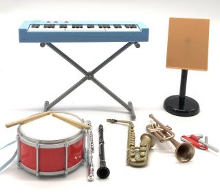 Our Generation Band Music School Set For 18 Inch Dolls Piano