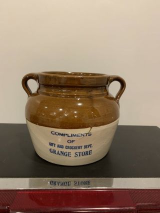 Red Wing Stoneware Bean Pot Gift And Crockery Dept Grange Store