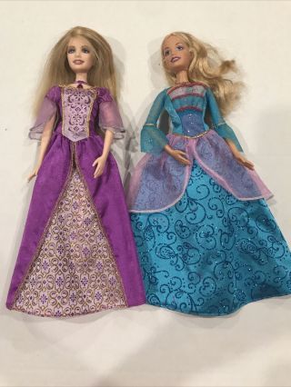 Barbie Island Princess Princess Rosella & Luciana Barbie Doll 2007 Both Sing