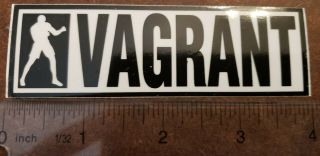 Vagrant Records Promo Sticker Dashboard Alkaline Trio Saves The Day Get Up 2001