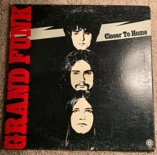Grand Funk Closer To Home Capitol Records Album Skao - 471 Stereo Lp 1970