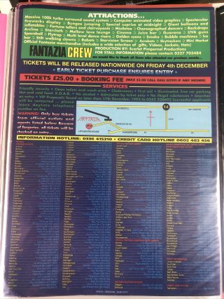 Fantazia 1993 rave flyer 31.  12.  92 A4 3