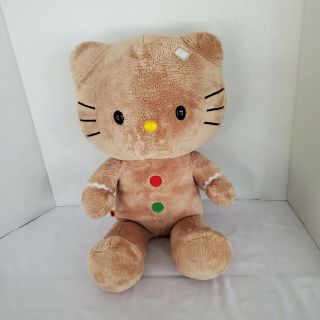 Hello Kitty Build A Bear 20 " Gingerbread Plush Toy Doll Collectable Tan W 