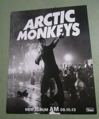 Arctic Monkeys 2013 Promo 09 10 13 Am Handbill / Flyer