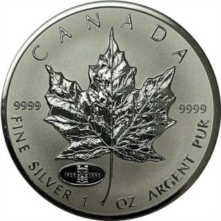 1998 Canada 90th Anniversary Of The Privy Mark 1oz.  Silver Maple Leaf