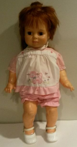 Ideal Baby Crissy Doll 1970s Era Shape Hair Grows Red