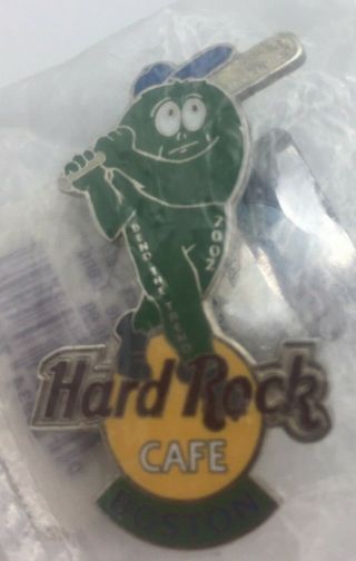 Hard Rock Cafe Boston 2002 " Bend The Trend " Pin Green Monster Fenway -