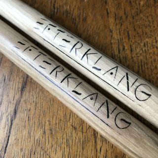 Efterklang Official Drumsticks Merch From Magic Chairs Tour
