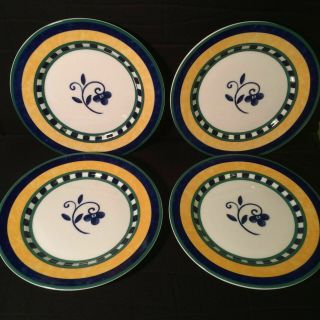 Set Of 8 Mikasa Fine China Salad Plate Sl 110 Firenze Made In Portugal 8 "