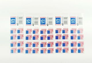 Us Flag Forever Stamps Usps U.  S.  1st Class Postage 2018 5 Books Of 20 100pcs