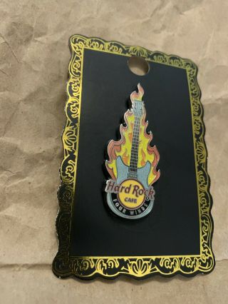 Hard Rock Cafe Four Winds Limited Edition Pin Core Guitar Rare