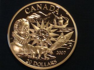Canada 20$ Silver Proof 2007 International Polar Year Km 737