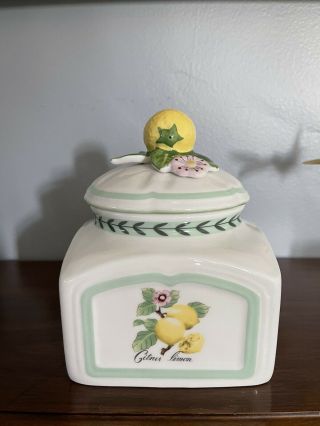 Villeroy & Boch FRENCH GARDEN CHARM Canister Citrus Limon 3