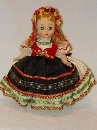 8 " Bent Knee Madame Alexander Doll - Polish Made In Usa