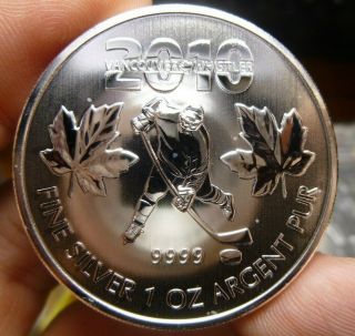 2010 Canada $5 Vancouver Whistler Coin - 9999 Fine Silver - 1 Ounce